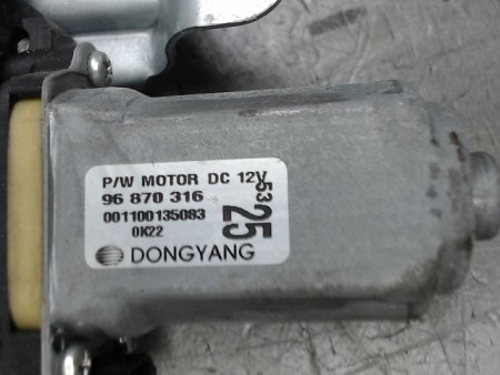 MECANISME+MOTEUR LEVE-GLACE AVANT GAUCHE CHEVROLET AVEO 2008-