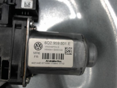 MECANISME+MOTEUR LEVE-GLACE AVANT DROIT VOLKSWAGEN POLO 2005-