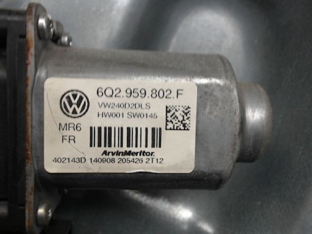 MECANISME+MOTEUR LEVE-GLACE AVANT GAUCHE VOLKSWAGEN POLO 2005-