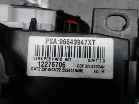 BLOC COMMODOS PEUGEOT 308 2007-