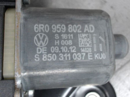 MECANISME+MOTEUR LEVE-GLACE AVANT DROIT VOLKSWAGEN POLO 2009-