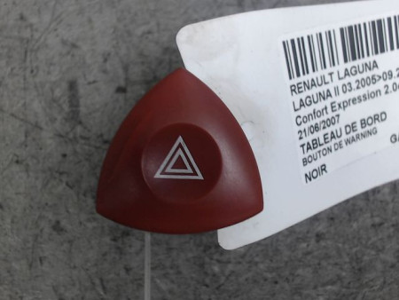 BOUTON DE WARNING RENAULT LAGUNA II 2005-2007