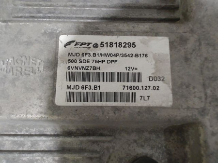 CALCULATEUR MOTEUR FIAT 500