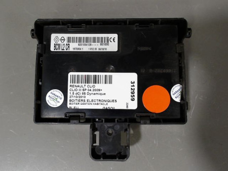 BOITIER GESTION HABITACLE RENAULT CLIO III 2009-