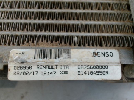 RADIATEUR RENAULT ZOE