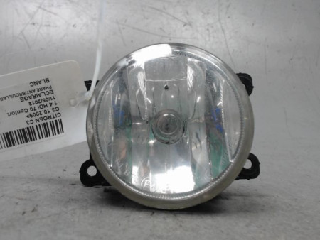 PHARE ANTIBROUILLARD AVANT GAUCHE CITROEN C3 2009-