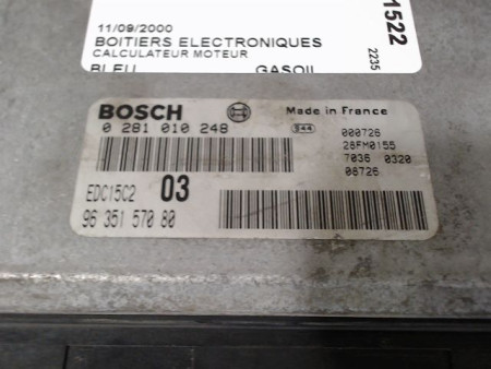 CALCULATEUR MOTEUR PEUGEOT 406