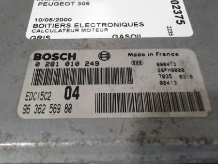 CALCULATEUR MOTEUR PEUGEOT 306