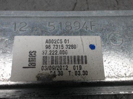 MECANISME+MOTEUR LEVE-GLACE AVANT GAUCHE PEUGEOT 208