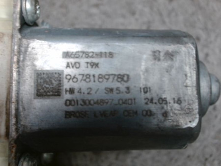 MECANISME+MOTEUR LEVE-GLACE AVANT DROIT PEUGEOT 308