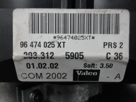 BLOC COMMODOS CITROEN C3 2002-2005