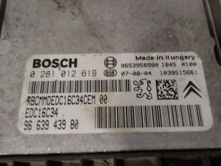 CALCULATEUR MOTEUR PEUGEOT PARTNER