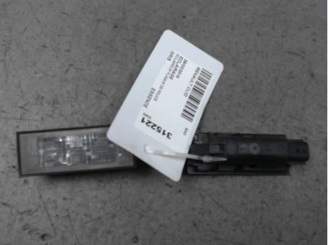 ECLAIREUR PLAQUE DE POLICE RENAULT CLIO
