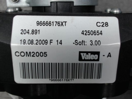 BLOC COMMODOS PEUGEOT 1007