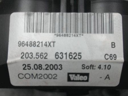 BLOC COMMODOS CITROEN C3 2002-2005