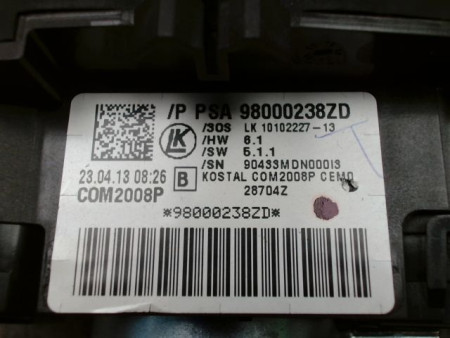 BLOC COMMODOS CITROEN C4