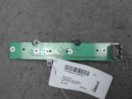 BOUTON DE WARNING CITROEN C4 AIRCR.