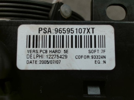 BLOC COMMODOS CITROEN BERLINGO BREAK 2002-