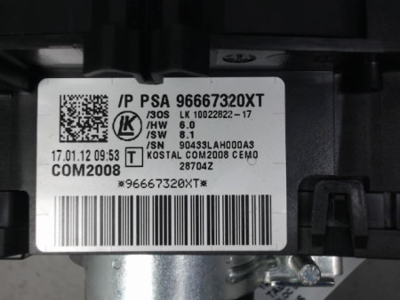 BLOC COMMODOS PEUGEOT 3008 2009-
