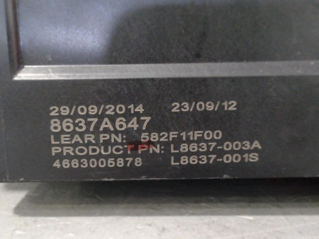 BOITE A FUSIBLES CITROEN C4 AIRCR.
