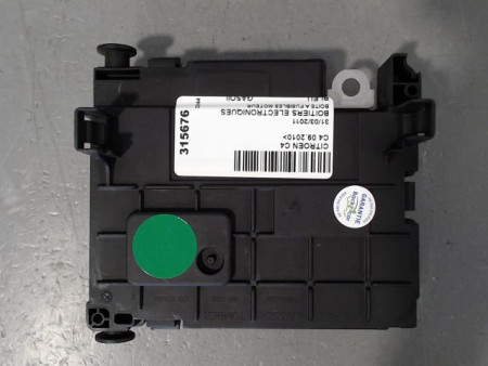 BOITE A FUSIBLES CITROEN C4 2010-