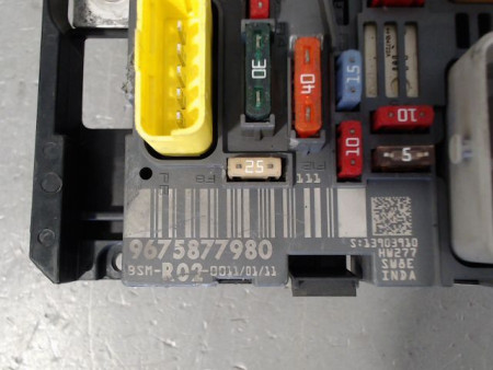 BOITE A FUSIBLES CITROEN GRAND C4 PICASSO