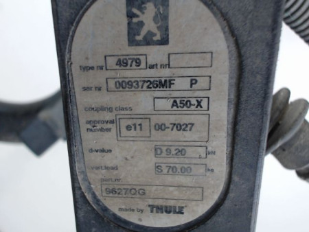 ATTELAGE PEUGEOT 3008 2009-