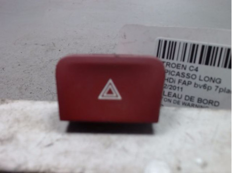 BOUTON DE WARNING CITROEN C4 PICASSO LONG