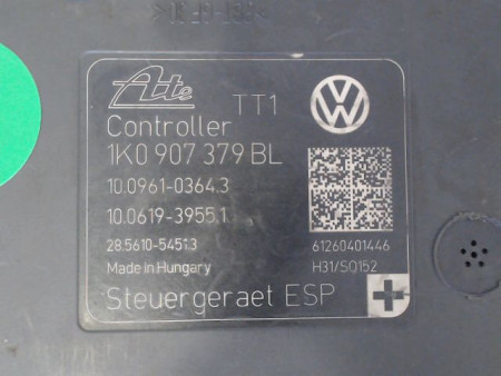 UNITE HYDRAULIQUE ABS VOLKSWAGEN GOLF VI 2008-