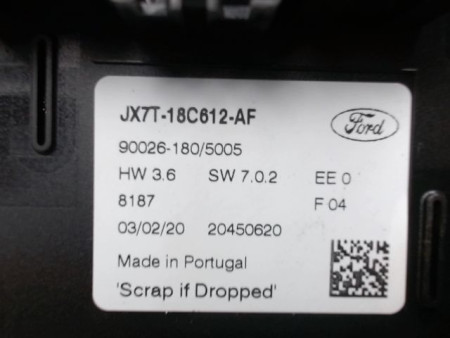 COMMANDE DE CHAUFFAGE FORD FOCUS