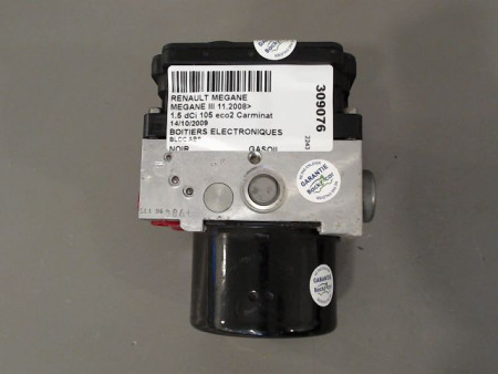 UNITE HYDRAULIQUE ABS RENAULT MEGANE III 2008-